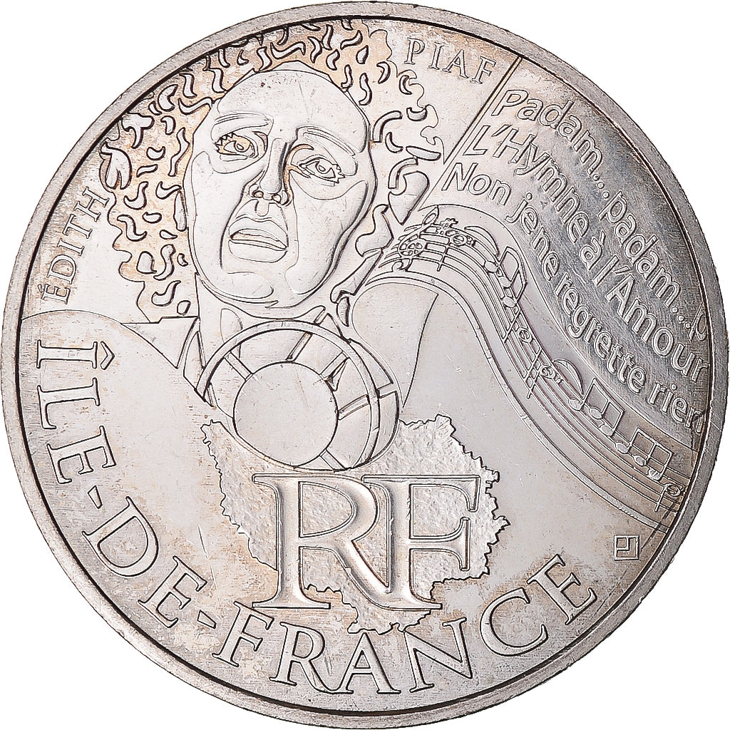 France, Monnaie de Paris, 10 Euro, 2012, Paris, AU(55-58), Silver