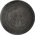 Moneta, Marocco, 'Abd al-Aziz, 10 Mazunas, 1905/AH 1323, Fez, Rare, BB, Bronzo