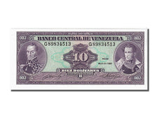 Venezuela, 10 Bolívares, 1990, KM #61b, 1990-05-31, UNC(65-70), G89834513