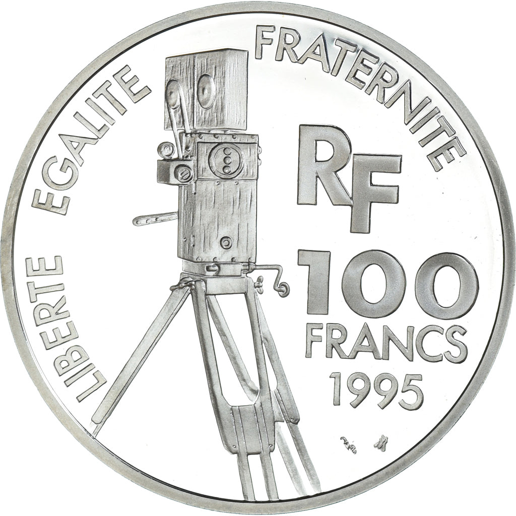 Coin, France, Marcel Pagnol, 100 Francs, 1995, Paris, Proof, MS(65-70), Silver