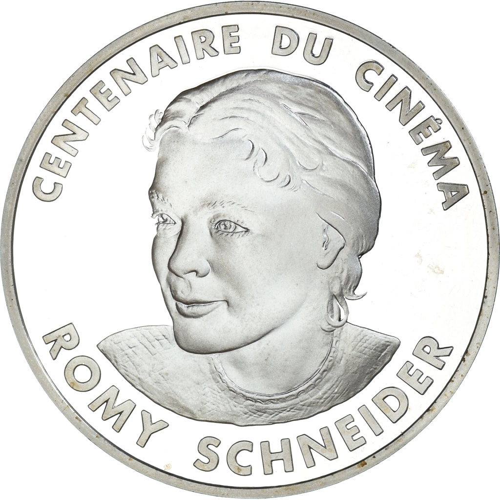 Coin, France, Romy Schneider, 100 Francs, 1995, Paris, Proof, MS(65-70), Silver