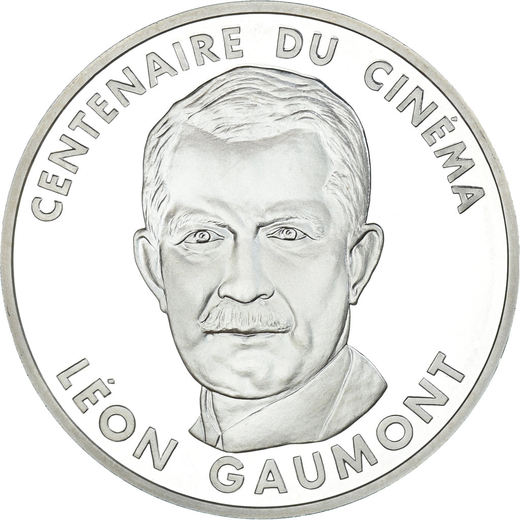 Coin, France, Léon Gaumont, 100 Francs, 1995, Paris, Proof, MS(65-70), Silver