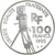 Munten, Frankrijk, Jean Renoir, 100 Francs, 1995, Paris, Proof, FDC, Zilver