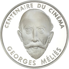 Moneta, Francja, Georges Méliès, 100 Francs, 1995, Paris, Proof, MS(65-70)