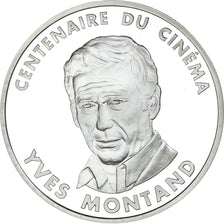 Coin, France, Yves Montand, 100 Francs, 1995, Paris, Proof, MS(65-70), Silver