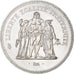 Coin, France, Hercule, 50 Francs, 1975, Paris, MS(65-70), Silver, KM:941.1
