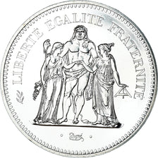 Coin, France, Hercule, 50 Francs, 1974, Paris, MS(65-70), Silver, KM:941.1