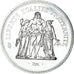 Coin, France, Hercule, 50 Francs, 1974, Paris, MS(65-70), Silver, KM:941.1