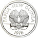 Munten, Papoea Nieuw Guinea, 10 Kina, 1976, Franklin Mint, Proof, FDC, Zilver