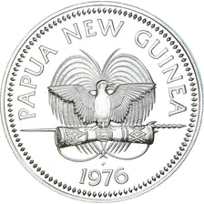 Monnaie, Papouasie-Nouvelle-Guinée, 5 Kina, 1976, Proof, FDC, Argent, KM:7a