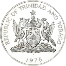 Coin, TRINIDAD & TOBAGO, 5 Dollars, 1976, Franklin Mint, Proof, MS(65-70)