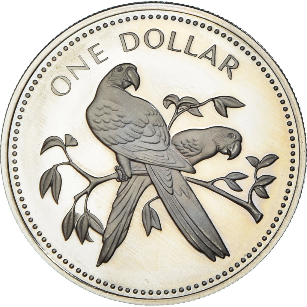 Monnaie, Belize, Dollar, 1974, Franklin Mint, Proof, FDC, Cupro-nickel, KM:43