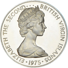 Coin, BRITISH VIRGIN ISLANDS, Elizabeth II, 50 Cents, 1975, Franklin Mint