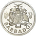 Coin, Barbados, 2 Dollars, 1973, Franklin Mint, Proof, MS(65-70), Copper-nickel