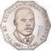 Moeda, Jamaica, Elizabeth II, 50 Cents, 1976, Franklin Mint, USA, Proof