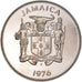 Monnaie, Jamaïque, Elizabeth II, 25 Cents, 1976, Franklin Mint, USA, Proof