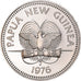 Moneda, Papúa-Nueva Guinea, 20 Toea, 1976, Proof, FDC, Cobre - níquel, KM:5