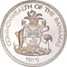 Coin, Bahamas, Elizabeth II, 50 Cents, 1975, Franklin Mint, U.S.A., Proof
