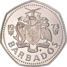 Monnaie, Barbade, Dollar, 1973, Franklin Mint, Proof, FDC, Cupro-nickel, KM:14.1