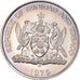 Münze, TRINIDAD & TOBAGO, 25 Cents, 1976, Proof, STGL, Kupfer-Nickel, KM:32