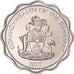 Moneta, Bahamas, Elizabeth II, 10 Cents, 1977, Franklin Mint, U.S.A., Proof