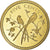 Moeda, Belize, 5 Cents, 1974, Franklin Mint, Proof, MS(65-70), Níquel-Latão