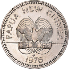 Monnaie, Papouasie-Nouvelle-Guinée, 10 Toea, 1976, Franklin Mint, Proof, FDC