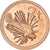 Moeda, Papua-Nova Guiné, 2 Toea, 1976, Franklin Mint, Proof, MS(65-70), Bronze