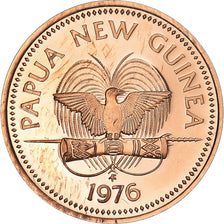 Monnaie, Papouasie-Nouvelle-Guinée, Toea, 1976, Franklin Mint, Proof, FDC