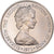 Monnaie, Îles Vierges britanniques, Elizabeth II, 5 Cents, 1975, Franklin Mint