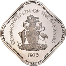 Coin, Bahamas, Elizabeth II, 15 Cents, 1975, Franklin Mint, U.S.A., Proof
