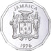 Moeda, Jamaica, Elizabeth II, Cent, 1976, Franklin Mint, USA, Proof, MS(65-70)