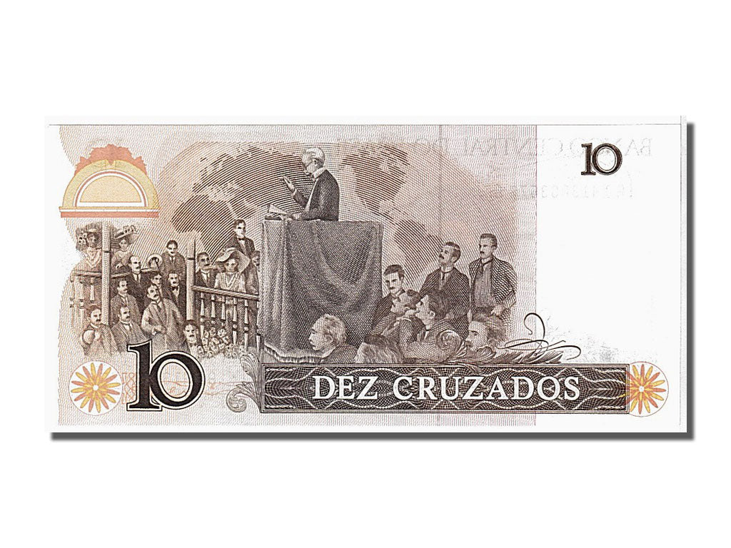 Brazil, 10 Cruzados, 1987, KM #209b, UNC(65-70), 1413003675