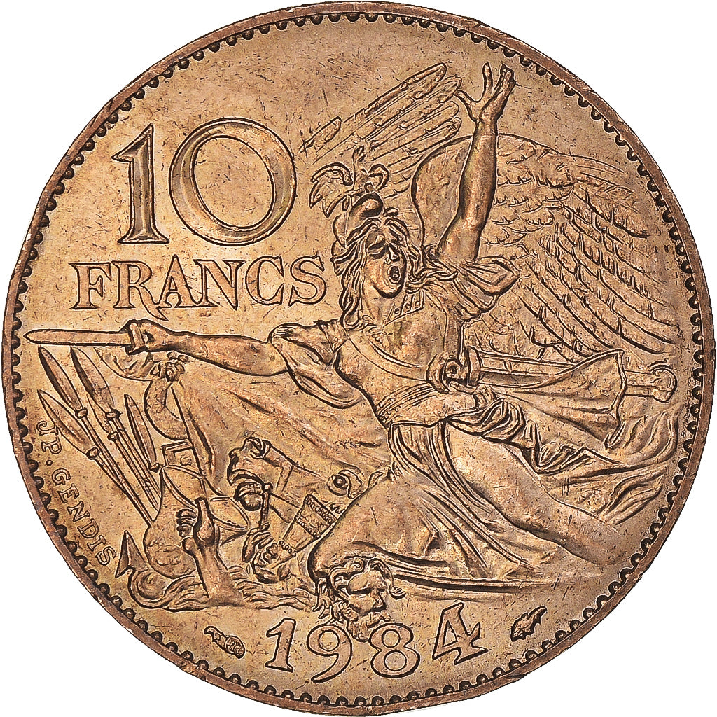 Coin, France, François Rude, 10 Francs, 1984, Paris, Tranche A, AU(55-58)