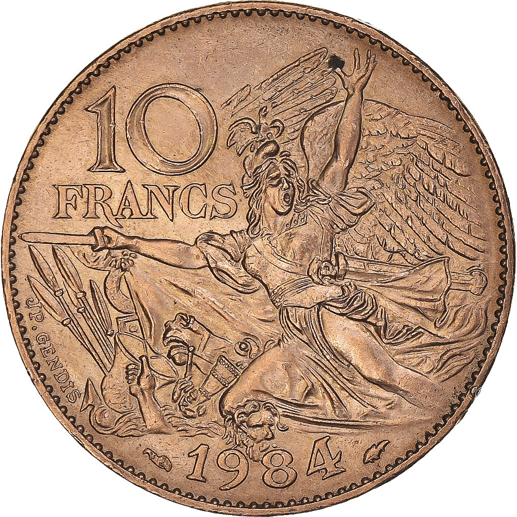Monnaie, France, François Rude, 10 Francs, 1984, Paris, Tranche B, SUP