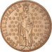 Moneta, Francja, Hugues Capet, 10 Francs, 1987, Paris, AU(55-58), Nikiel-Brąz