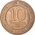 Moeda, França, Hugues Capet, 10 Francs, 1987, Paris, AU(55-58), Níquel-Bronze