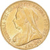 Coin, Australia, Victoria, Sovereign, 1900, Perth, AU(55-58), Gold, KM:13