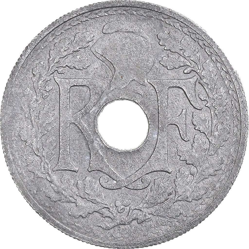 Moneta, Francia, Lindauer, 20 Centimes, 1946, Beaumont - Le Roger, Very rare