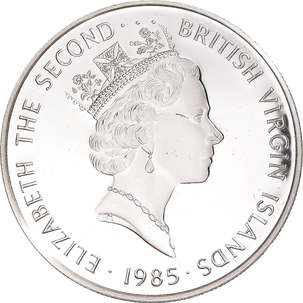 Coin, BRITISH VIRGIN ISLANDS, Elizabeth II, 20 Dollars, 1985, Franklin Mint