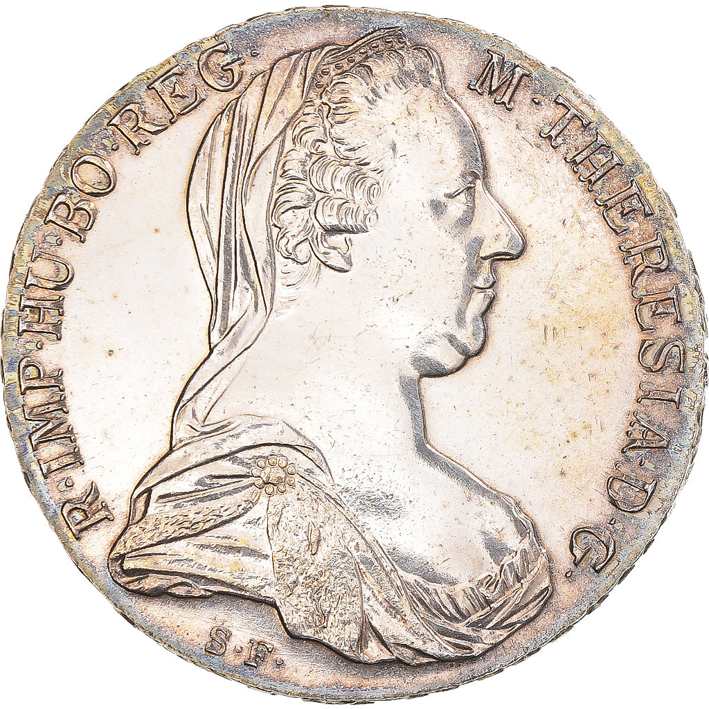 Coin, Austria, Joseph II, Thaler, 1780, MS(63), Silver, KM:T1