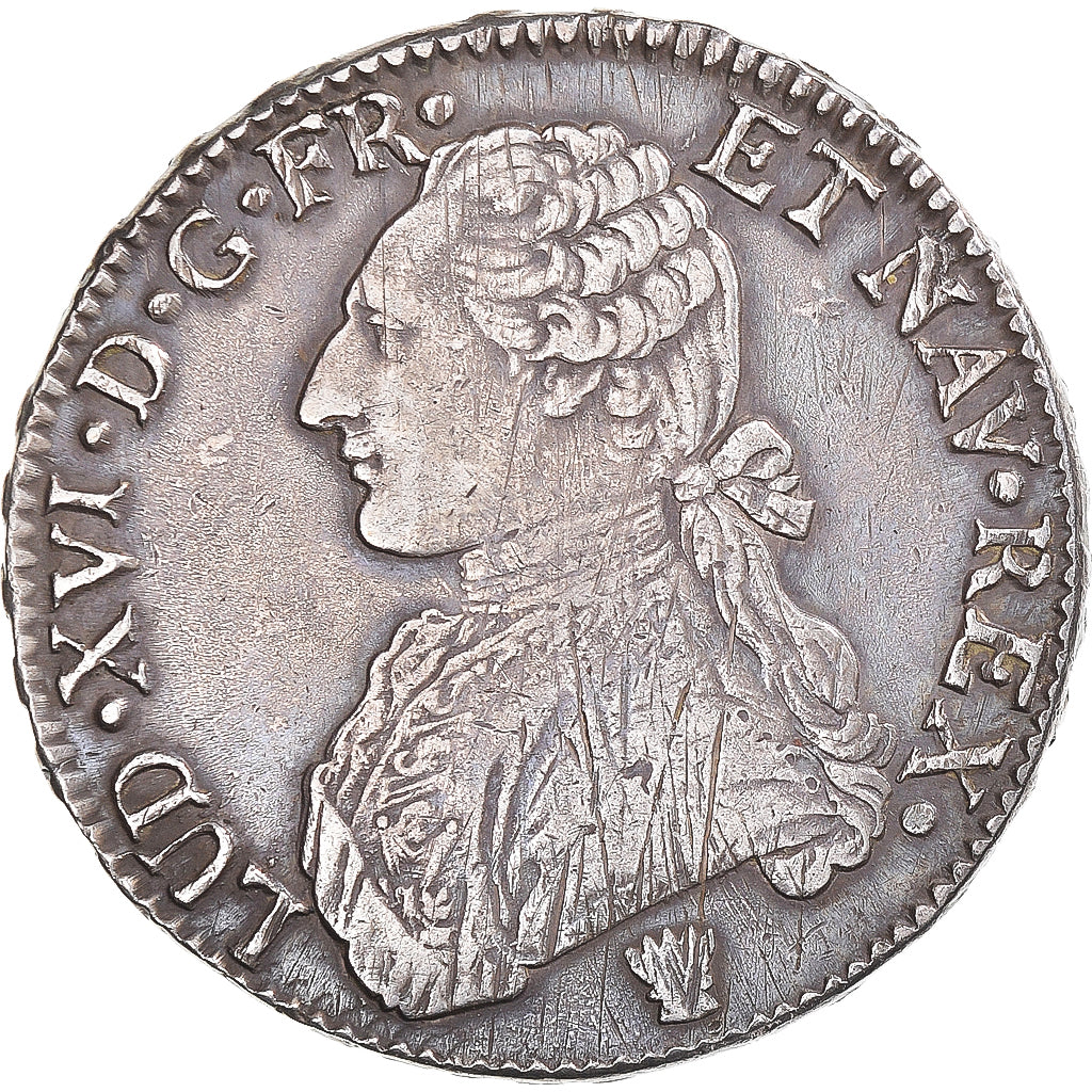 Coin, France, Louis XVI, Écu aux branches d'olivier, Ecu, 1785, Limoges