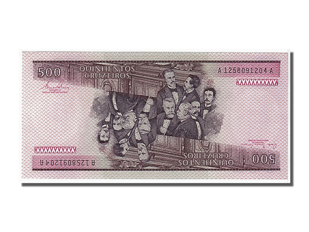 Geldschein, Brasilien, 500 Cruzeiros, 1981, UNZ