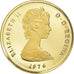 Moneta, Turks e Caicos, Elizabeth II, 100 Crowns, 1976, British Royal Mint, FDC