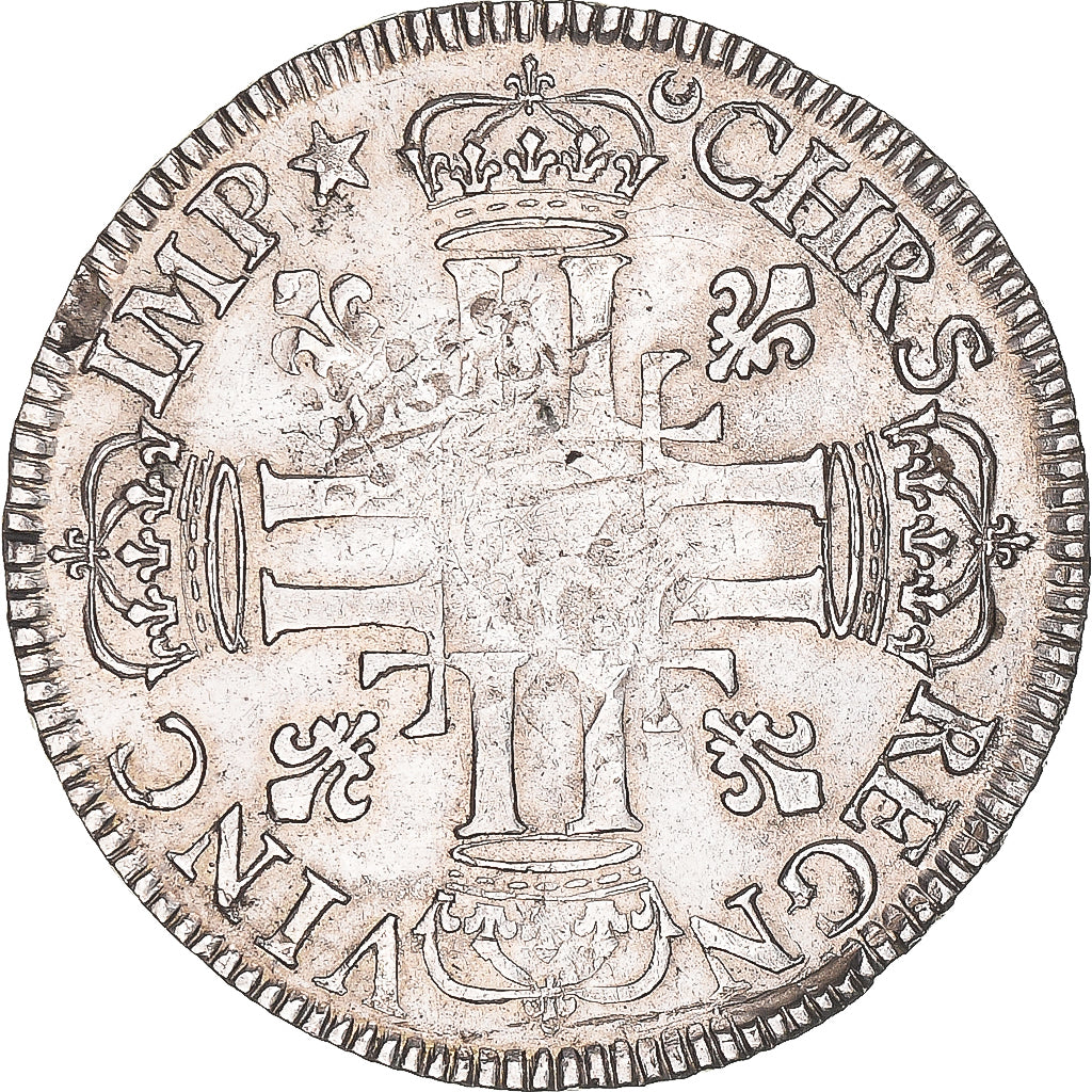 Münze, Frankreich, Louis XIV, 1/2 Écu aux 8 L, 1/2 Ecu, 1690, Paris