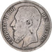 Coin, Belgium, Leopold II, 2 Francs, 2 Frank, 1887, F(12-15), Silver, KM:30.1