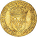 Coin, France, Louis XIV, Ecu d'or, 1644, Paris, EF(40-45), Gold, KM:146.1