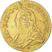 Monnaie, France, Louis XV, Louis d'or aux lunettes, Louis d'Or, 1727, Bordeaux