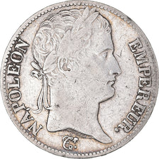 Moneta, Francja, Napoléon I, 5 Francs, 1812, Lille, VF(30-35), Srebro