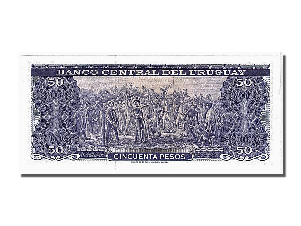 Banknot, Urugwaj, 50 Pesos, 1967, UNC(65-70)
